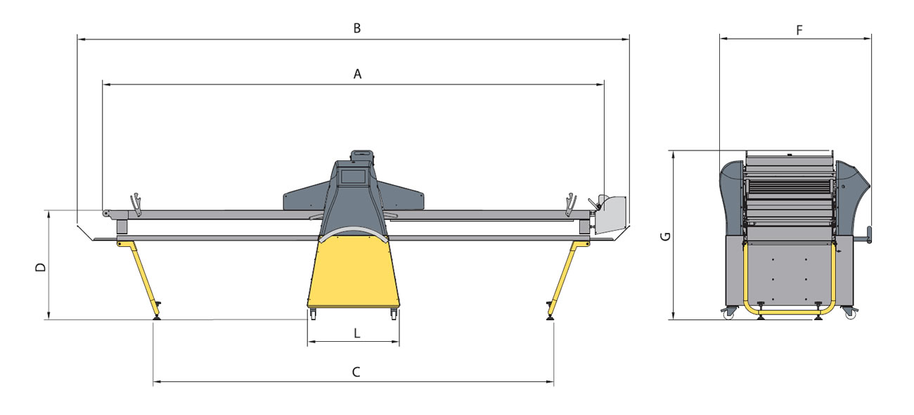 dimensioNS fast700P